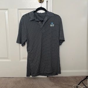 UNCW striped polo